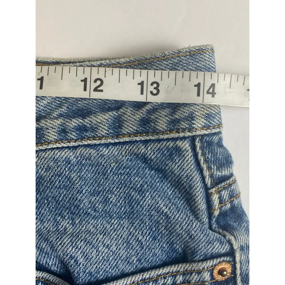 Vintage Calvin Klein Women's Double Stone Washed High-Rise Jeans Size 10